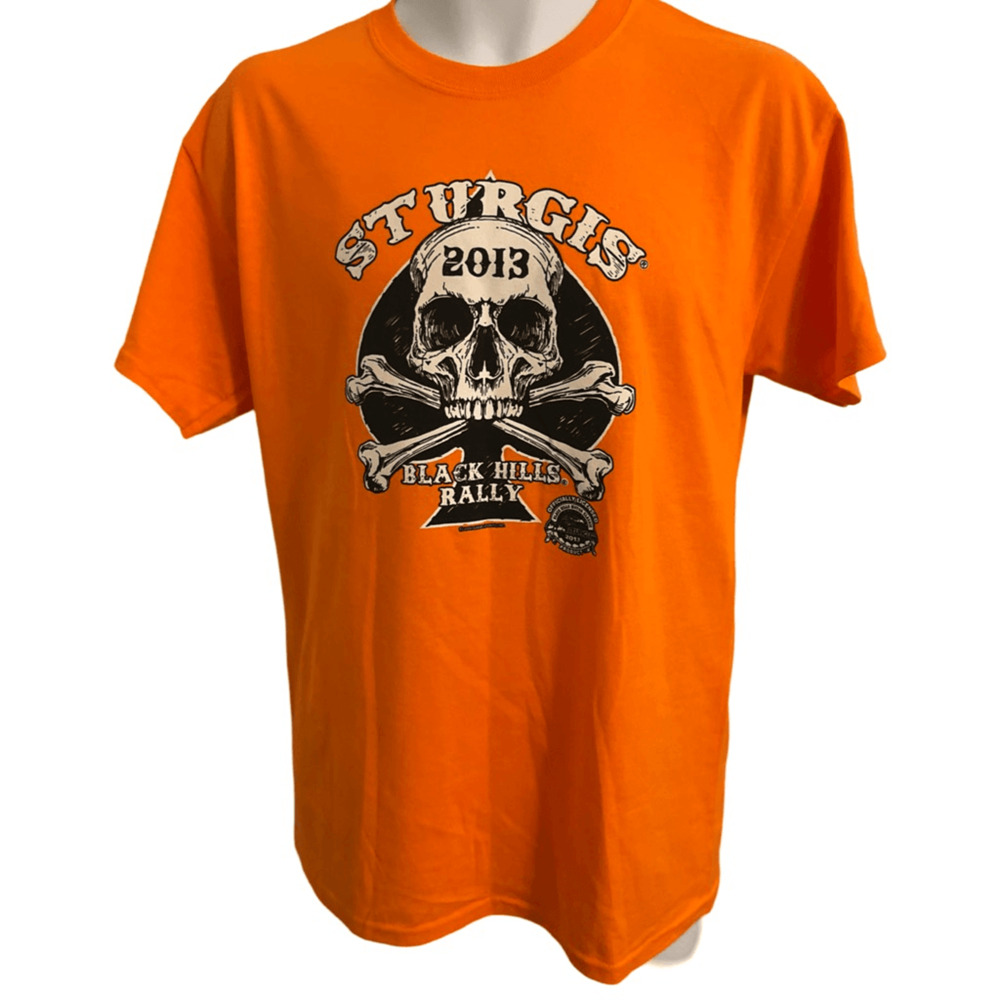 Gildan Sturgis 2013 Bike Rally Deadstock NWT Size Medium